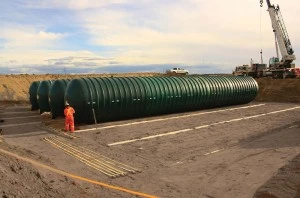 ZCL Fibreglass Tanks innstallation