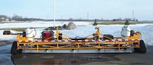 KM International Infrared Asphalt Heater